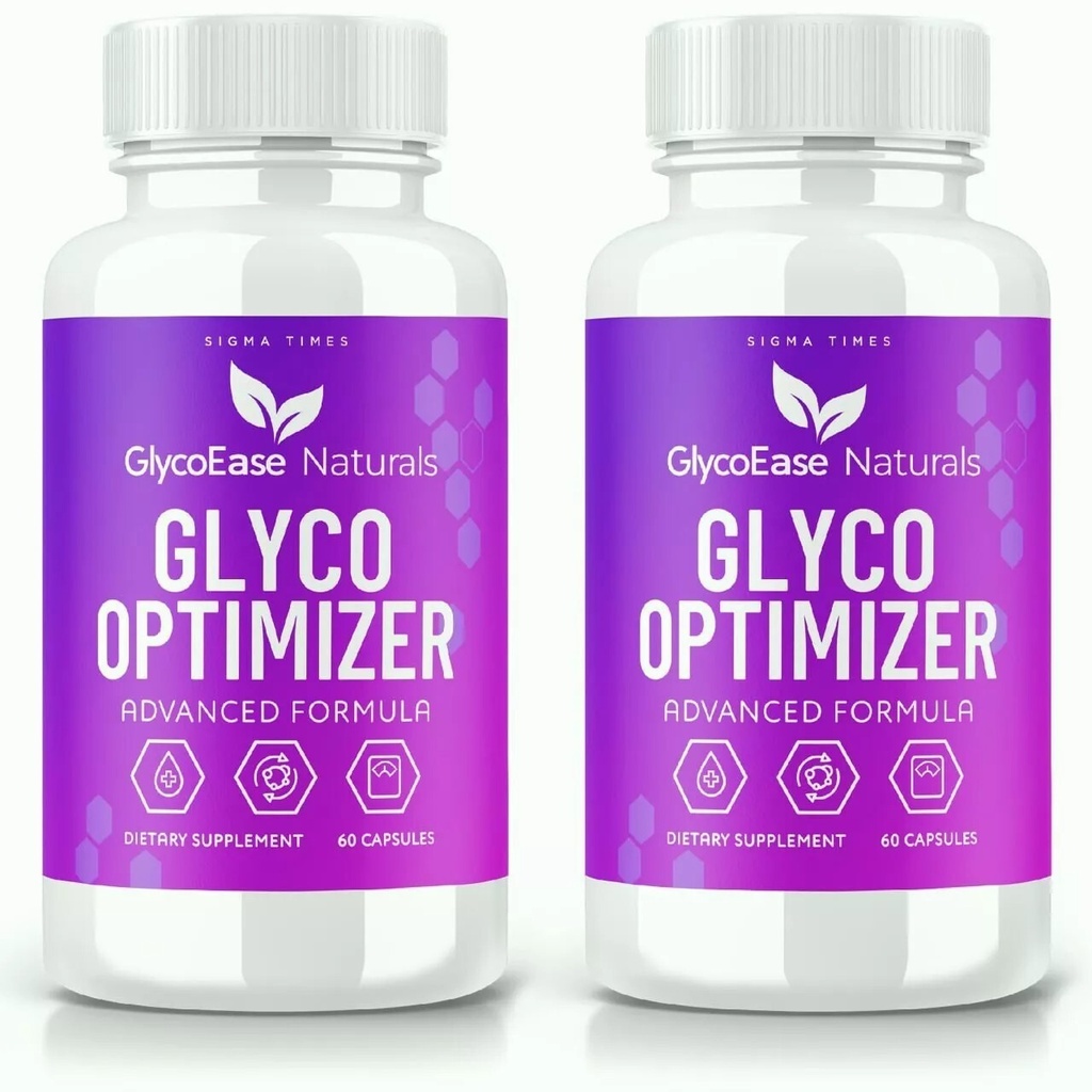 (2 Pack) GlycoEase Naturals Glyco Optimizer Pills to Support Blood Sugar Levels