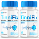 TinniFix Pills For Advanced Ear Health Support & Tinnitus Relief 120 Capsules