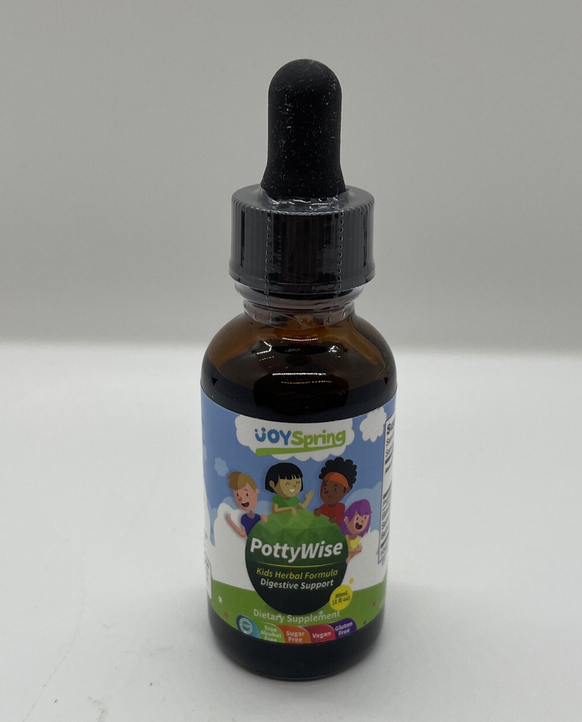 PottyWise Liquid Stool Softener for Kids - Digestive Support New & Sealed 02/25