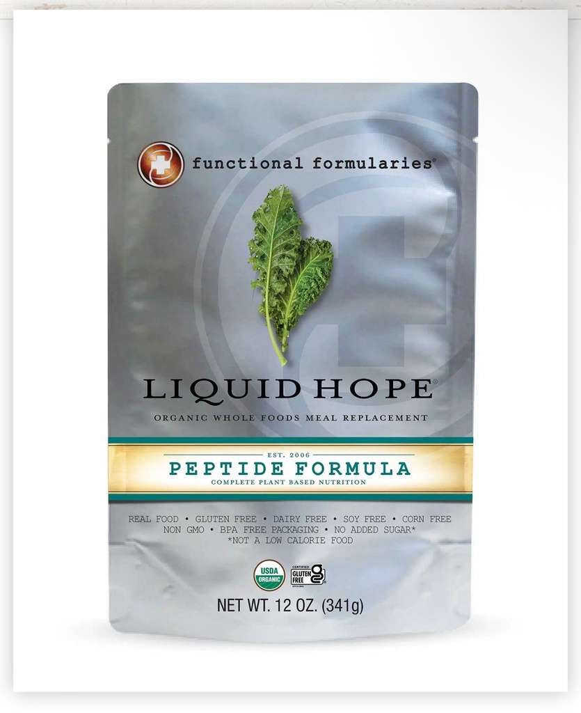 Liquid Hope Functional Formularies Organic Peptide Formula Case 24 Pk