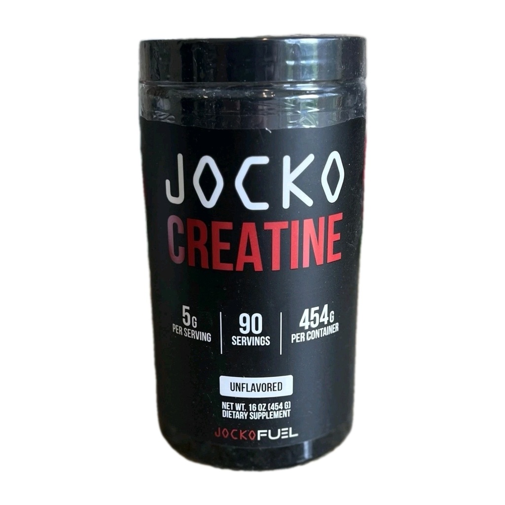Jocko Fuel Creatine Monohydrate Powder Men & Women Supplement 02/26 Size: 16 oz