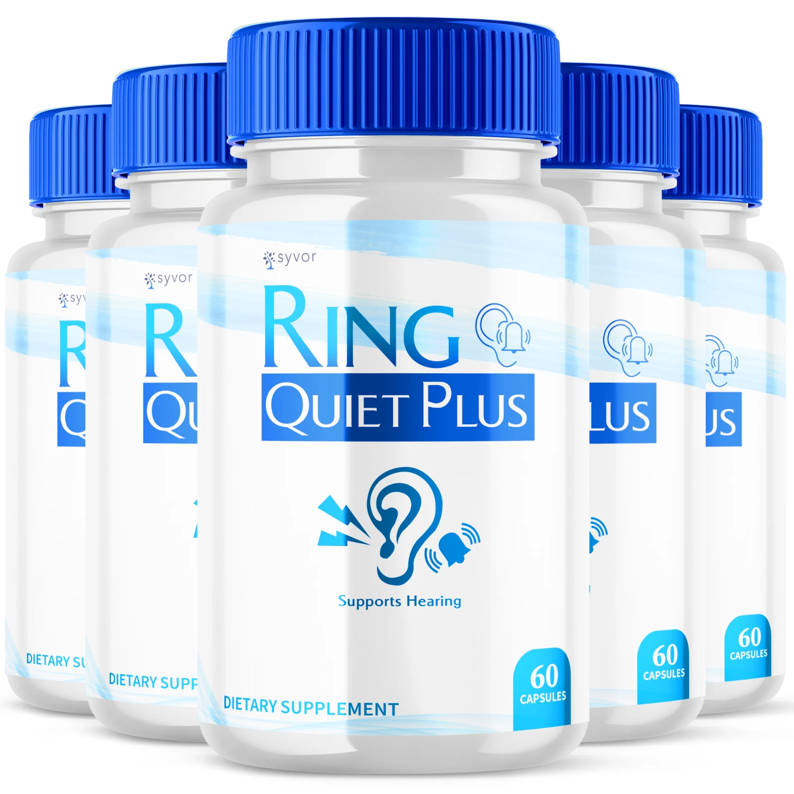 Ring Quiet Plus Advanced Ear Health Support & Tinnitus Relief 300 Capsules