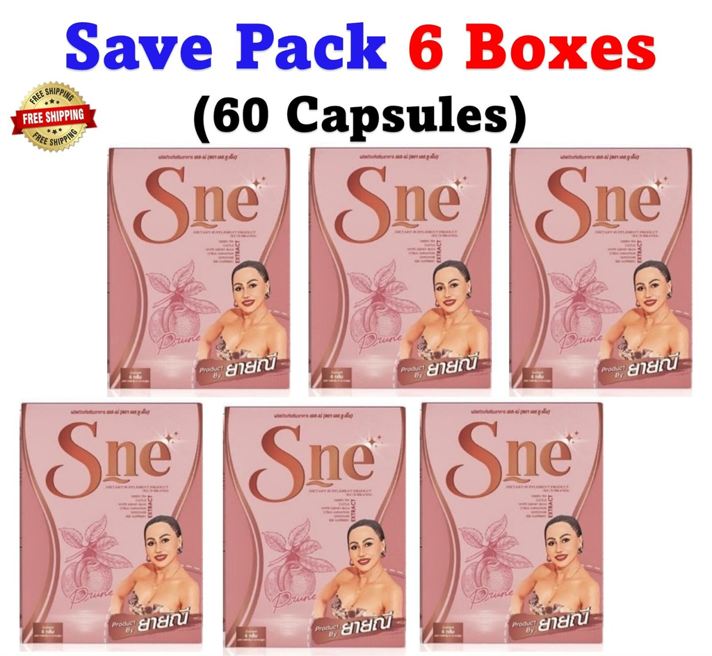 6x S-Ne Weight Management Slim Shape Reduce Fussy Eating Fat Accumulation Halal