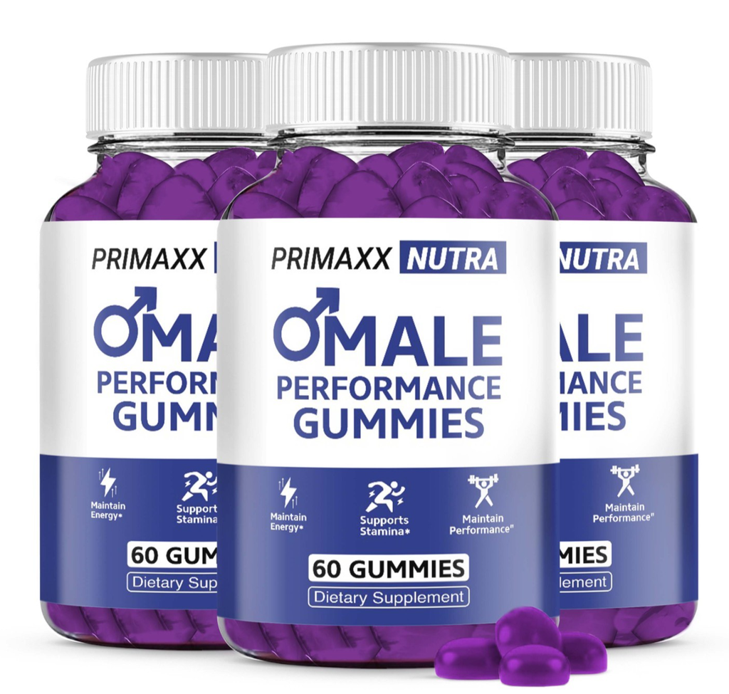 (3 Pack) Primaxx Nutra Gummies for Men,PrimaxxNutra Advanced Male Health Support