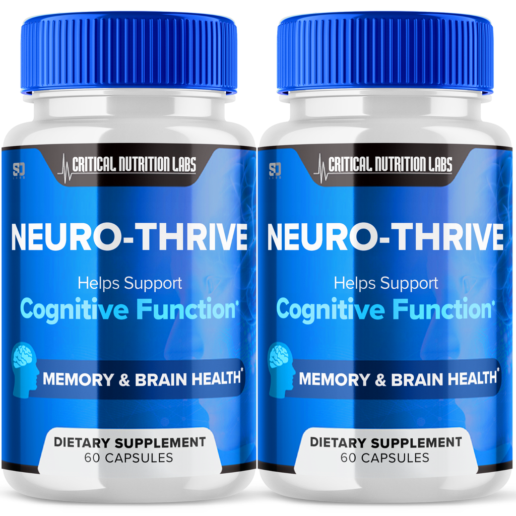 Neuro-Thrive Cognitive Support, Neuro Thrive Memory and Brain Health (2 Pack)