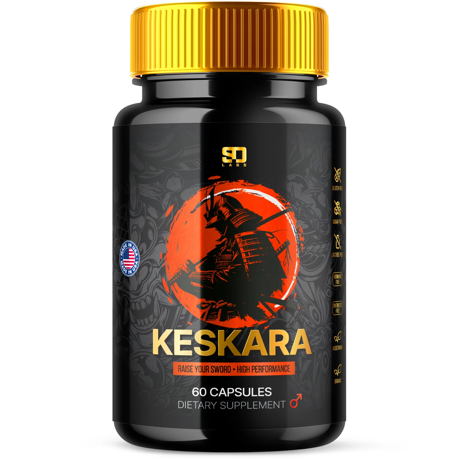 Keskara Male Health Pills - Boost Vitality and Enhance Performance (1 Pack)