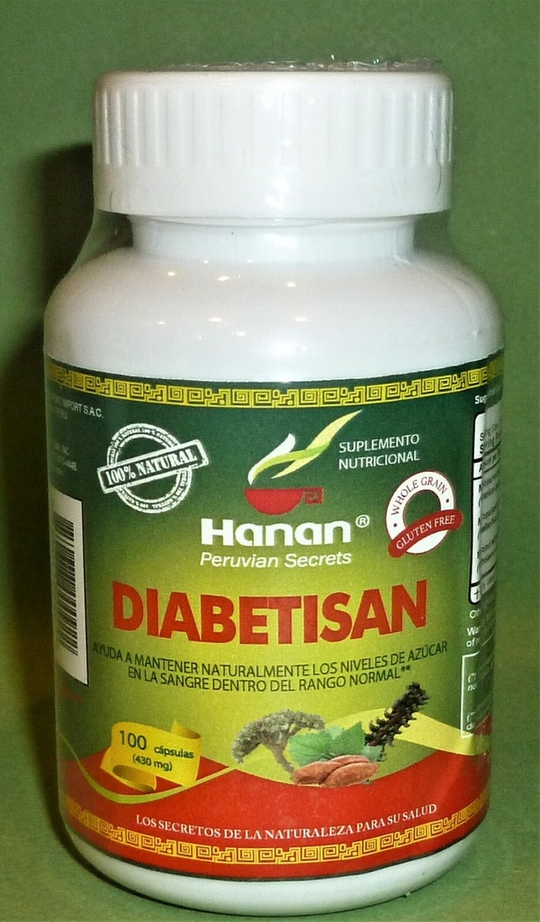 DIABETISAN (SUGAR BALANCE BLEND) 480 MG X 100 CAPSULES (Hanan)
