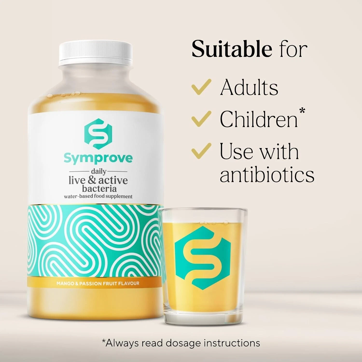 SYMPROVE LIve, Active Probiotic - Mango Flavour US Seller