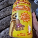 L'il Critters Vitamin D3 Gummy Bears Dietary Supplement 190 Ct Plastic Bottle