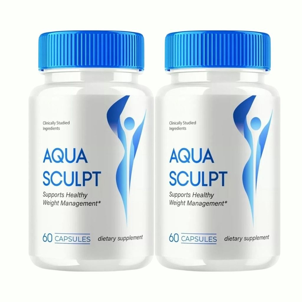 2-Pack Aqua Sculpt for Advanced Weight Loss Support AquaSculpt - 120 Capsules
