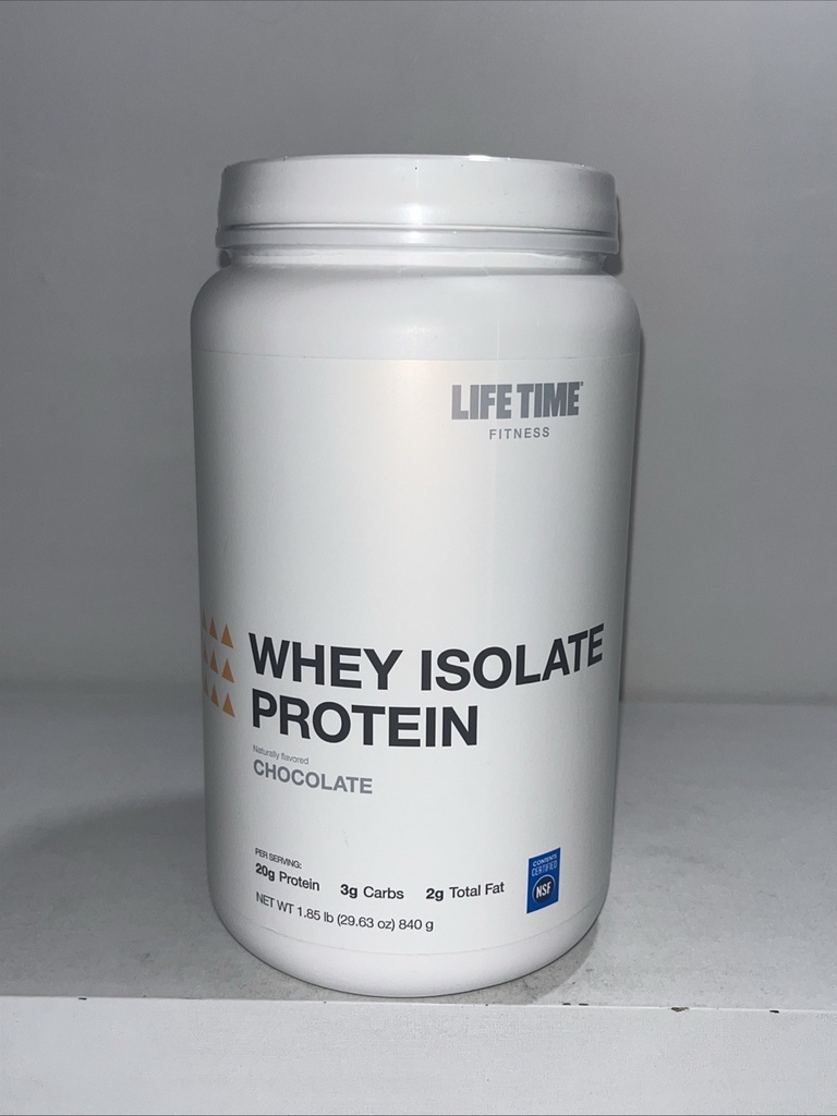 Sealed Lifetime Whey Isolate Protein Chocolate, 1.85lbs