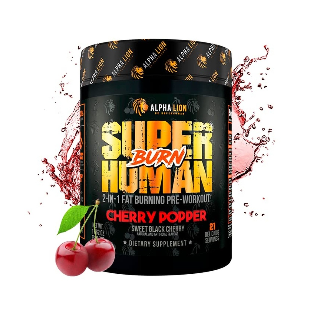 ALPHA LION Superhuman Burn 2-in-1 Metabolism Booster Pre Workout, Weight Loss...