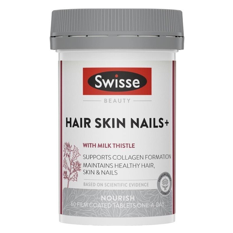 [Swisse] Beauty Hair Skin Nails+ 100 Tablets Collagen Formation Support