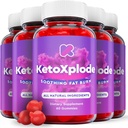 KetoXplode Gummies - KetoXplode ACV Keto Gummies Weight Loss-300 Gums (5 Pack)