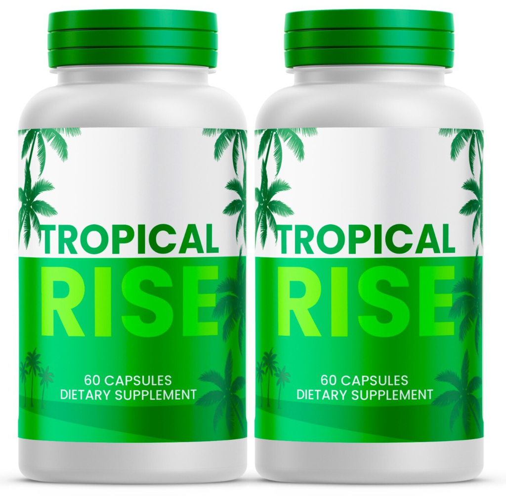 Tropical Rise for Men Pills Tropical Rose to Supports Male Vitality 120ct 2 Pack