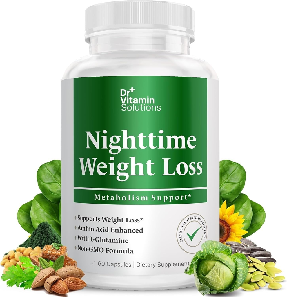 Nighttime Fat Burner Supplements - Appetite Suppressants for Weight Loss - Night