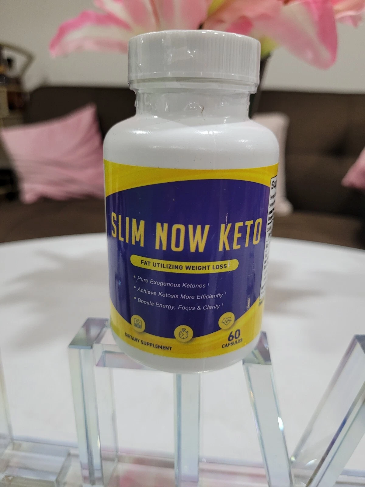 Keto slim now fat utilizing weight loss 60 capsules. FREE SHIPPING