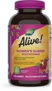 Nature's Way Alive! Women's Gummy Multivitamins, B-Vitamins, Mixed Berry*05/2026