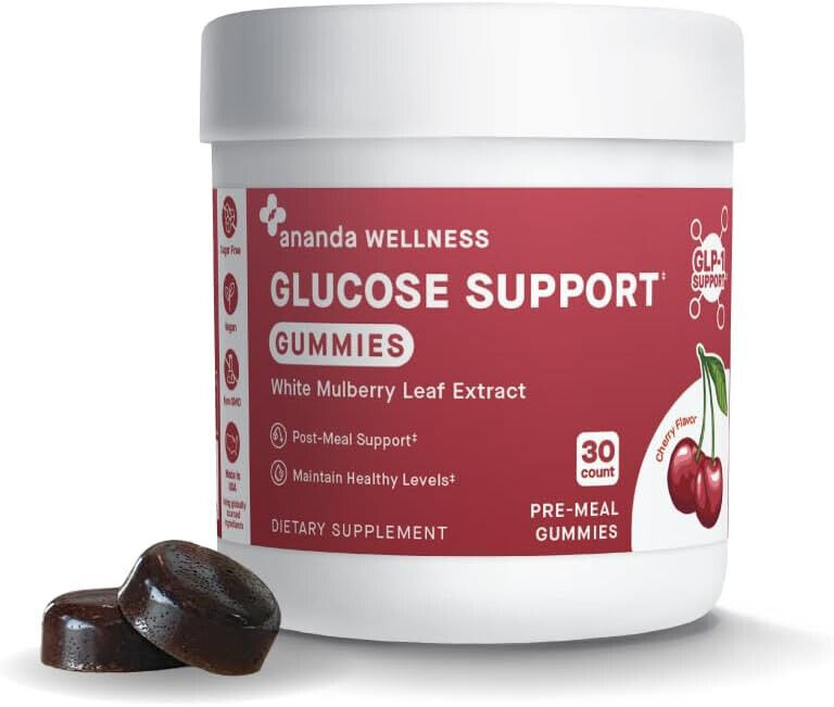 Ananda Wellness Glucose Support Gummy with White Mulberry Leaf Extract
