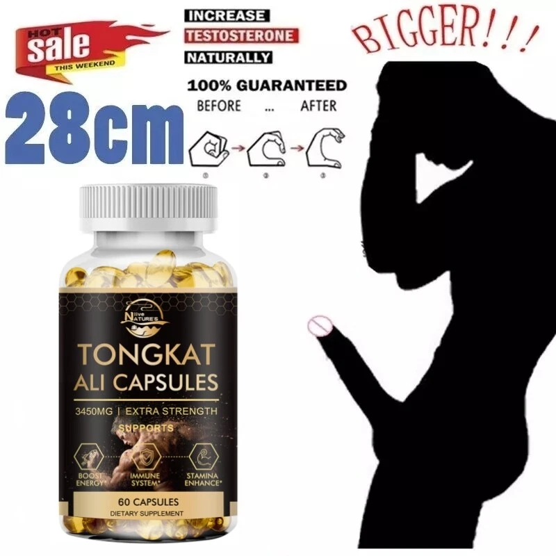 #1 BEST-MALE ENLARGER THICKER LONGER BIGGER 14" GROWTH ENLARGEMENT CAPSULES