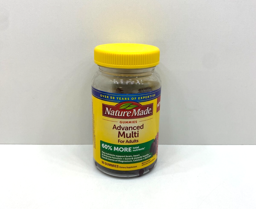 NEW Nature MAde Advanced Multi For Adults Gummies Multivitamin SEALED 2026
