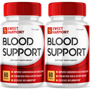 Sweet Harmony Blood Support - Supplement for Balanced Blood Sugar (2 Pack)