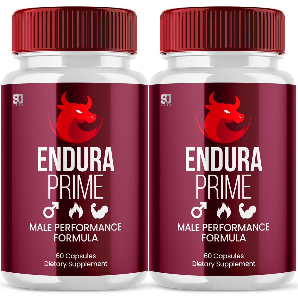 (2 Pack) Endura Prime Male Pills - Maximize Energy, Vitality & Stamina 120ct