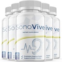 5-Sonovive Hearing Health Supplement Pills,Tinnitus Support for Ear Structures