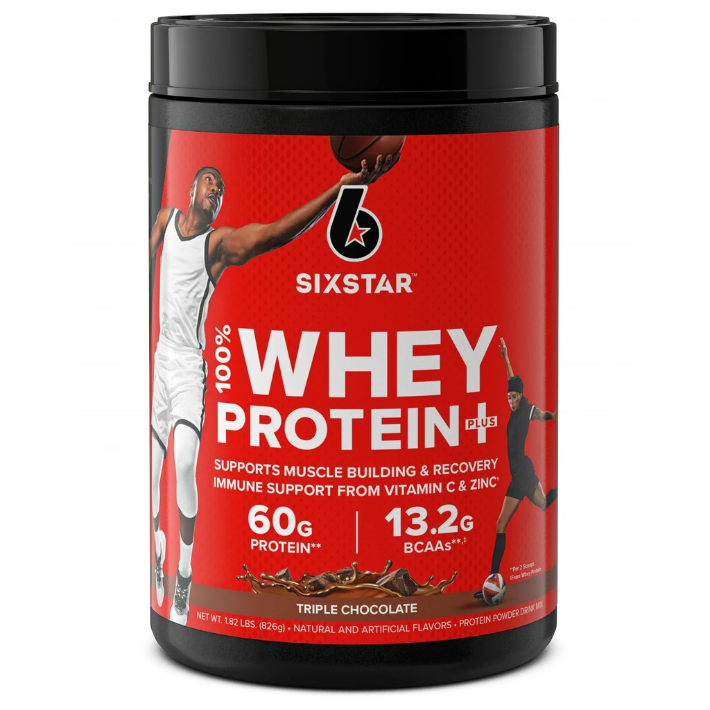 Six Star 100% Whey Protein Plus - Triple Chocolate