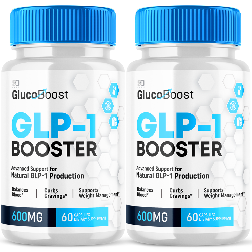 (2 Pack) GlucoBoost Pills - Gluco boost Blood Health Support Formula - 120 Caps