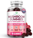 World's First Mushroom Complex Gummies - 10x Supplement w Lions...