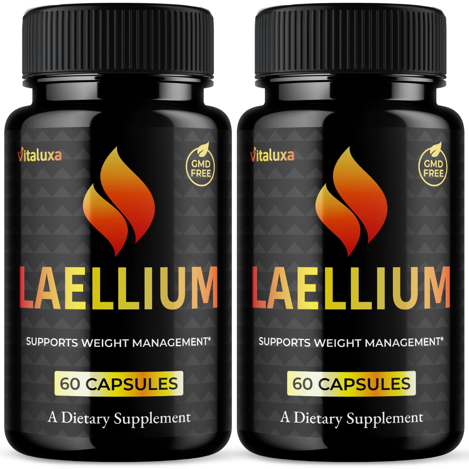 (2 Pack) Laellium for Weight loss, Advanced Fat Burning Capsules (120 Capsules)