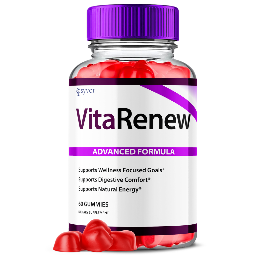 VitaRenew ACV Gummies 1000MG Keto Max Apple Cider Vinegar Formula 60 Gummies