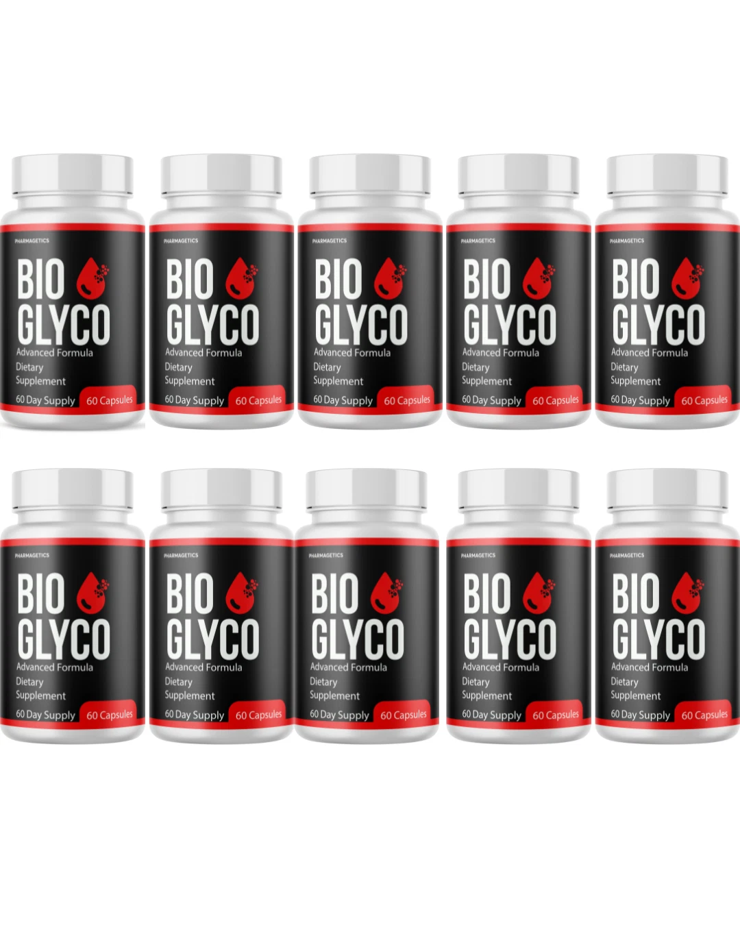 Bio Glyco Blood Sugar Support Supplement, Stable Blood Sugar- 10 Bottles
