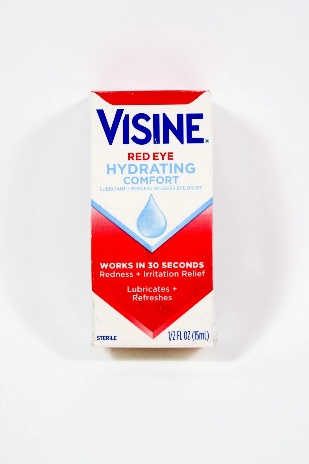 Visine Red Eye Hydrating Comfort Eye Drops 0.5 fl.oz