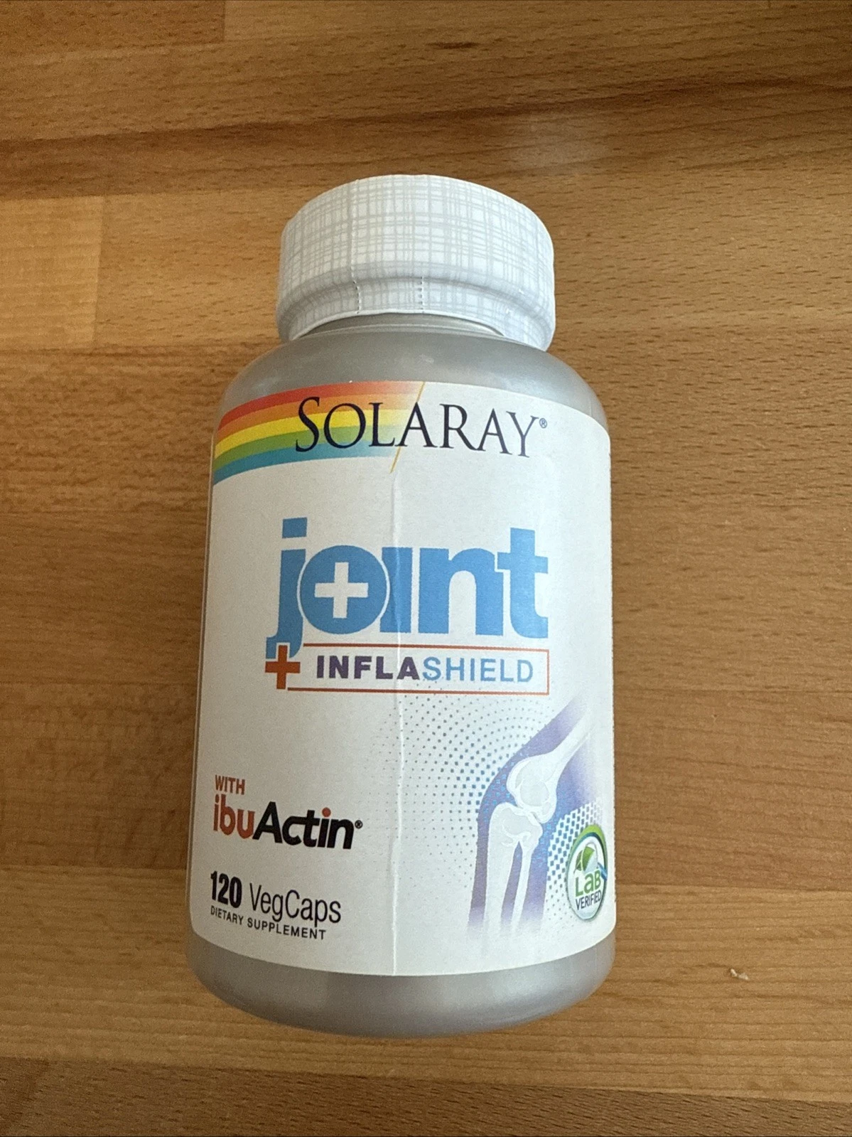 Solaray-Joint + Inflashield with IbuActin, 120 VegCaps EXP 12/25