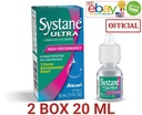 Systane Ultra 20 ml Lubricant Eye Drops OFFICIAL USA Dry Red Eyes Relief