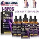 GLP-1 Weight Loss Fat Burner Drops Diet Supplement Slimming Drops 30ml