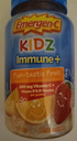 Emergen-C Kids Immune + Fun-Tastic Fruit 44 Gummies Vitamins B C & D Exp 12/2026