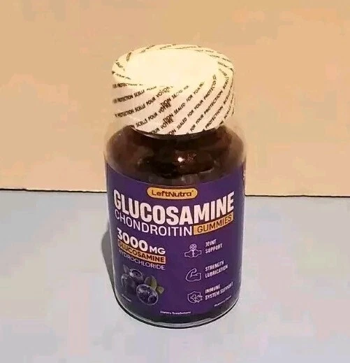Glucosamine Chondroitin Gummies Joint Immune Boost Strength Flexibility Mobility