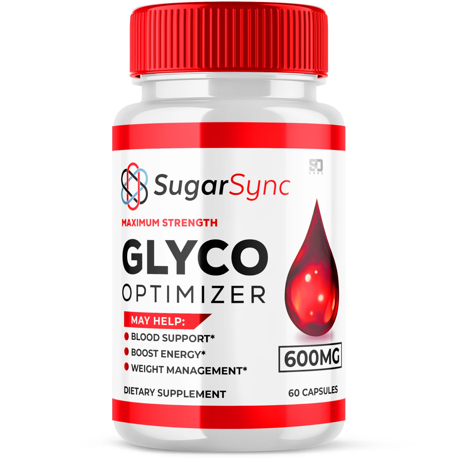 Sugar Sync Glyco Optimizer Maximum Strength Glycogen Supplement 60 Capsules