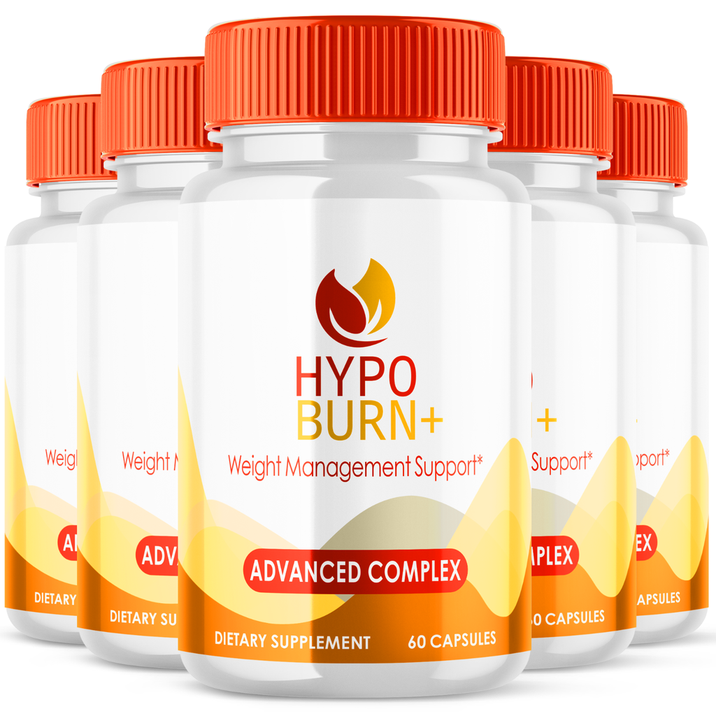 Hypo Burn + Advanced Vitamin Formula Fitness Support Daily Wellness 300 Capsules
