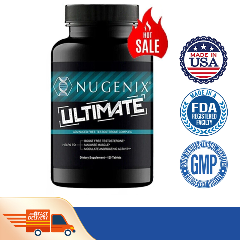 Nugenix ULTIMATE Testosterone Booster Supplement for Men 120 Capsules