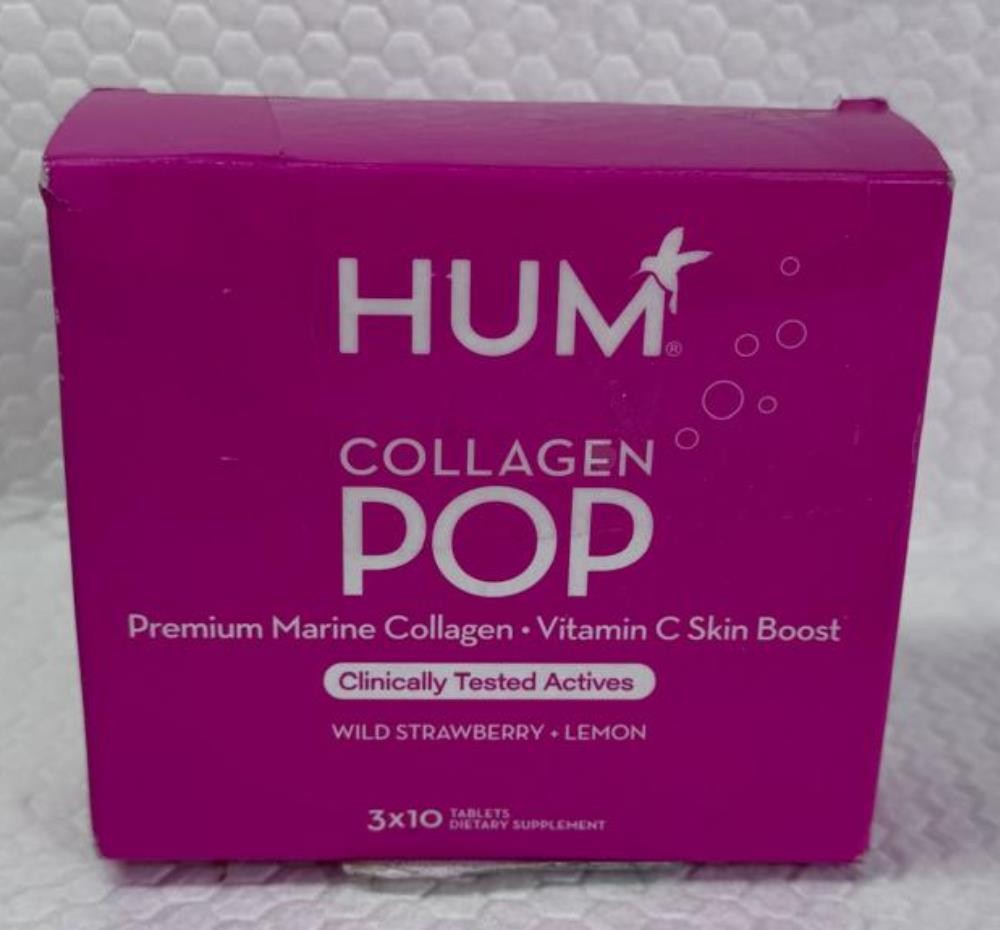 HUM Collagen Pop - Collagen Tablets for Skin - Collagen Supplement 11/25