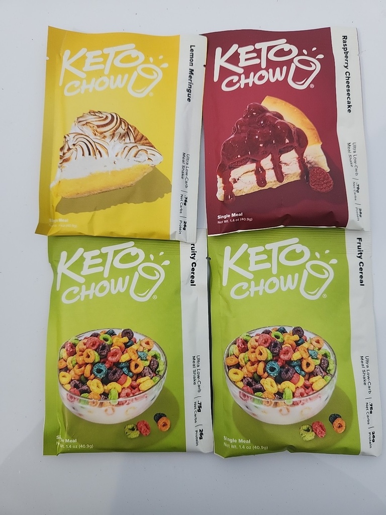 Keto Chow Replacement Shakes 4