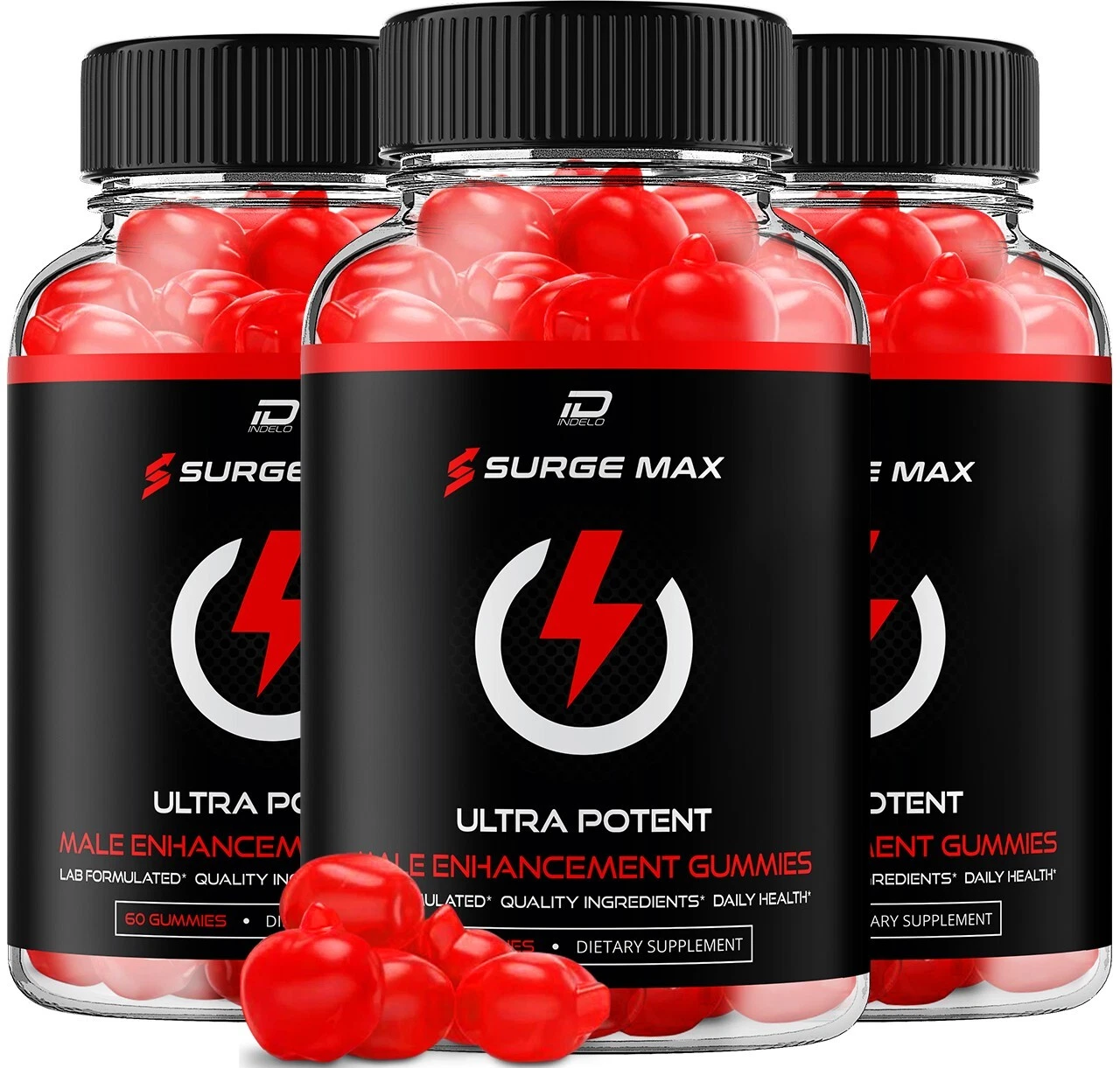 (3 Pack) Surge Max Gummies for Men – SurgeMax Male Gummies All-Natural