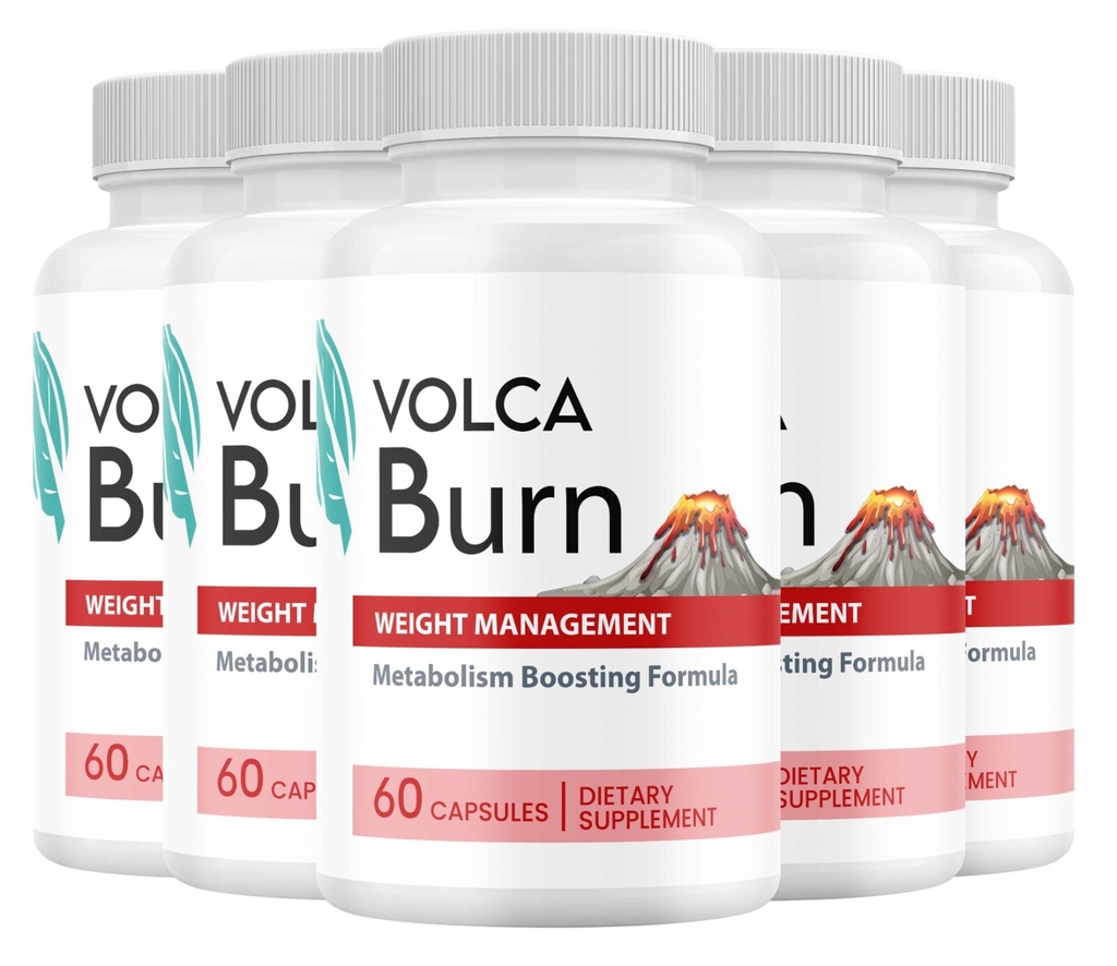 (5 Pack) Volca Burn Keto Capsules – VolcaBurn Advanced Weight Loss Management