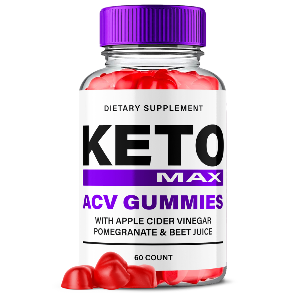 Keto Max ACV Gummies 1000MG Keto Max Apple Cider Vinegar Formula 60 Gummies