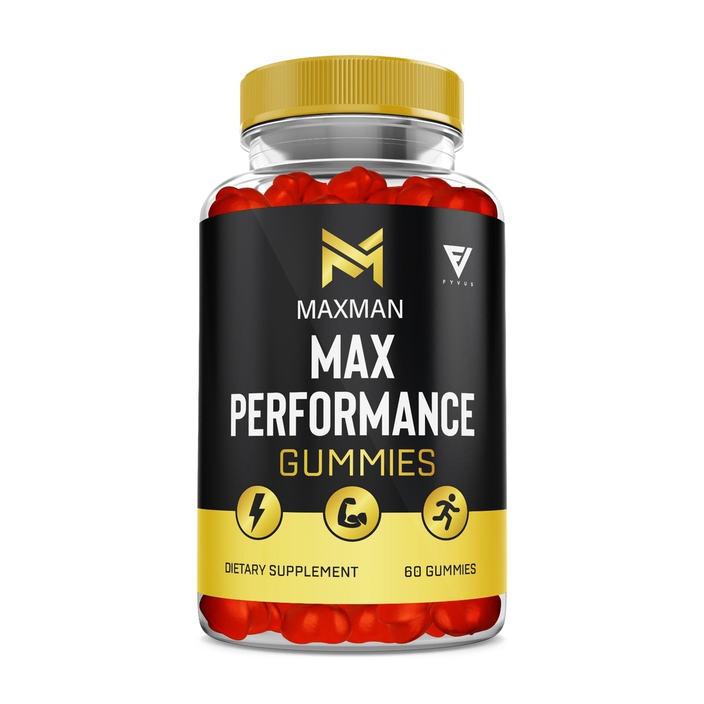 MaxMan Gummies Max Man Overall High Drive Support (60 Gummies)
