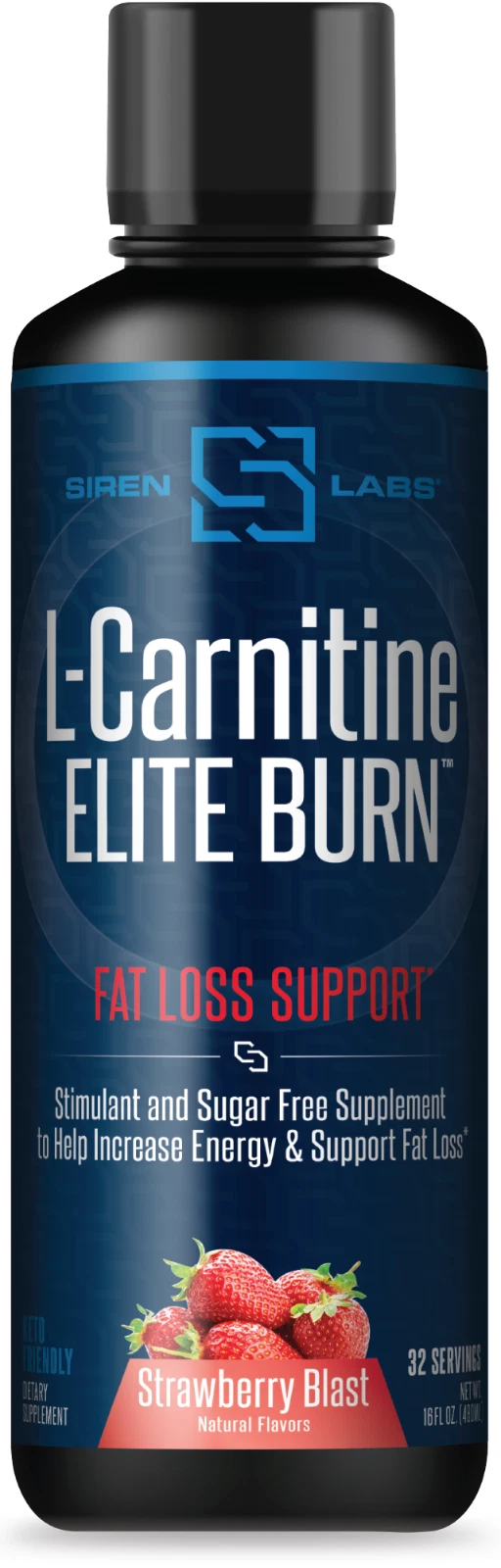 L-Carnitine Elite Burn Fat Loss and Metabolism Activator- Strawberry Blast